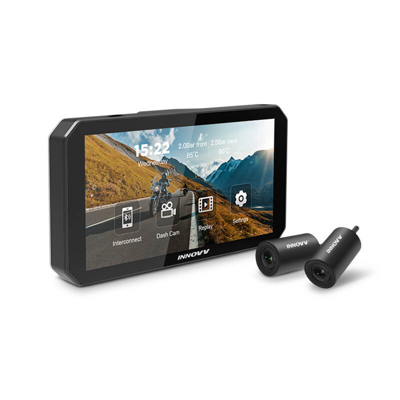 innovv n1 pro motoryccle navigation system and camera for harley davidson and all motorcycles