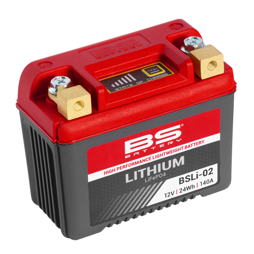 BS Battery BSLi-02 Lightweight Lithium Battery