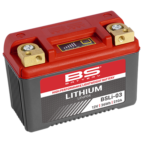 BS Battery BSLi-03 Lightweight Lithium Battery