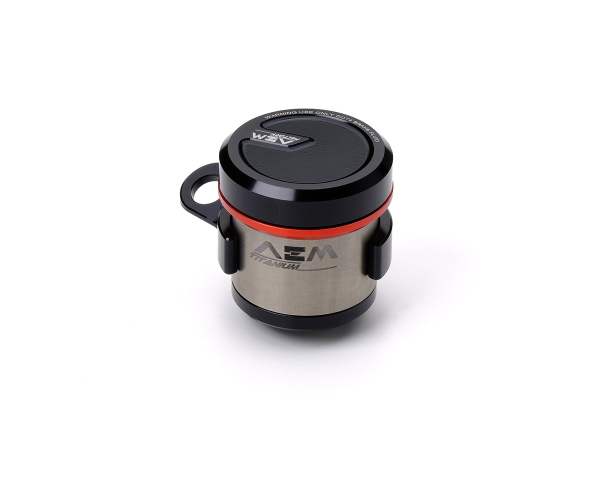 AEM FACTORY - TITANIUM INTEGRATED RESERVOIR FLUID TANKS FOR BREMBO OE MASTER CYLINDERS - Image 8
