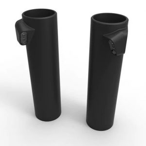 Motoism Indian Scout Bobber Fork Cover Turn Signal & Running Light without Headlight Mask