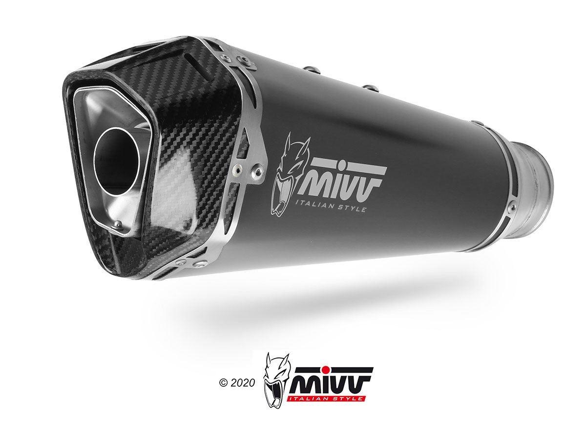 MIVV Full System 1x1, Delta Race Black, Standard Exhaust For Aprilia RS 660 / Tuono 660 - Image 2