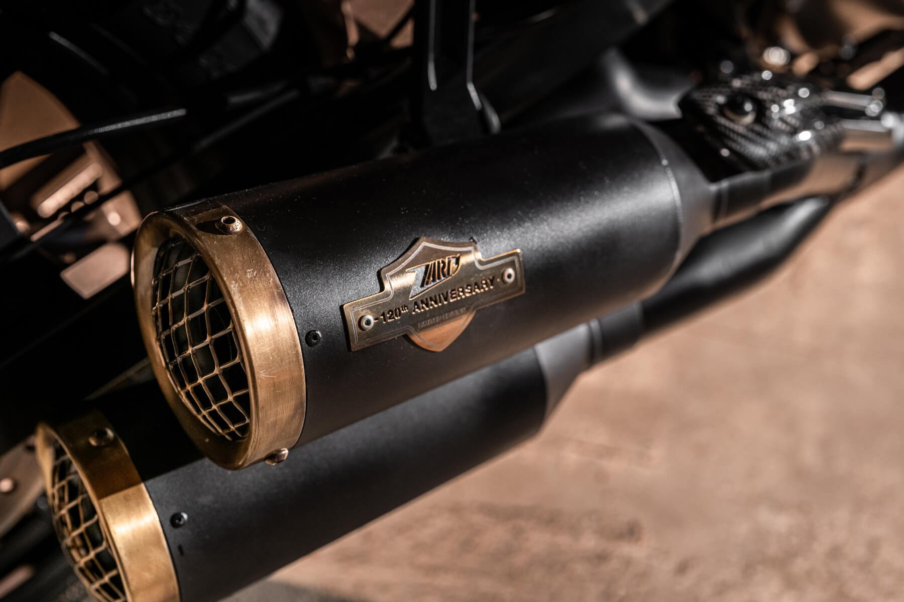 Zard 120th ANNIVERSARY LIMITED EDITION Full Exhaust for Harley Davidson Nightster 975 (2023+) - Image 2