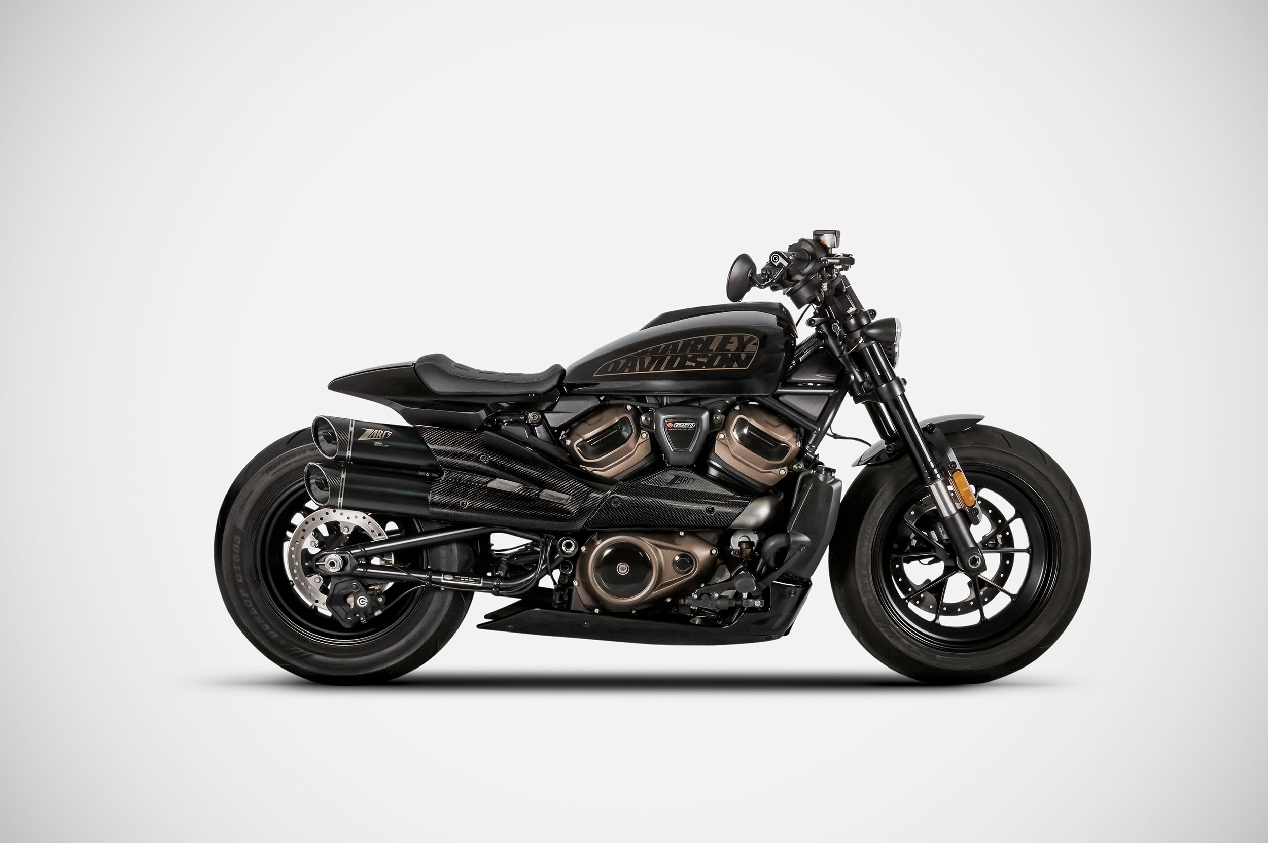 Zard GT exhaust for Harley Davidson Sportster S 1250 - Image 2