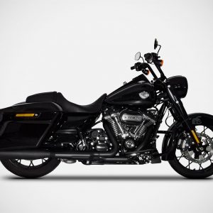 Zard Dual Slip-on Exhaust System for Harley Davidson Grand American Touring Motorcycles (114cc engines - Glides and Road King - 2021+)