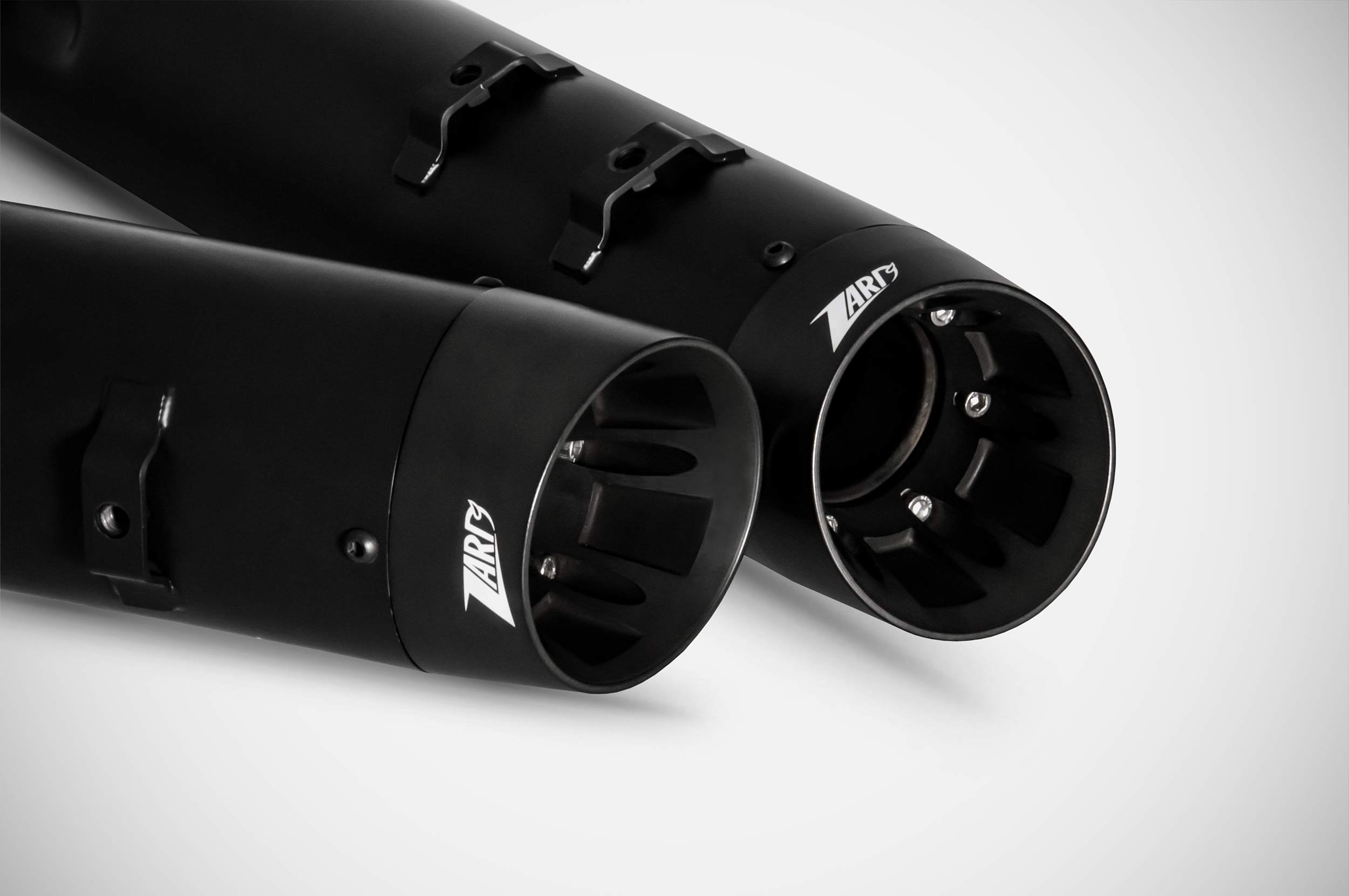Zard Dual Slip-on Exhaust System for Harley Davidson Grand American Touring Motorcycles (114cc engines - Glides and Road King - 2021+) - Image 4