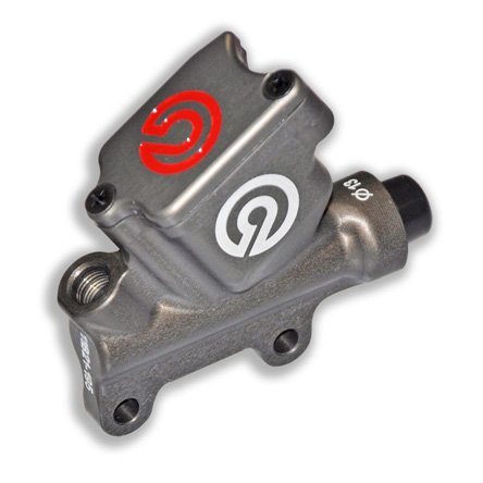 Brembo PS 13 13mm Billet Rear Master Cylinder with Integrated reservoir
