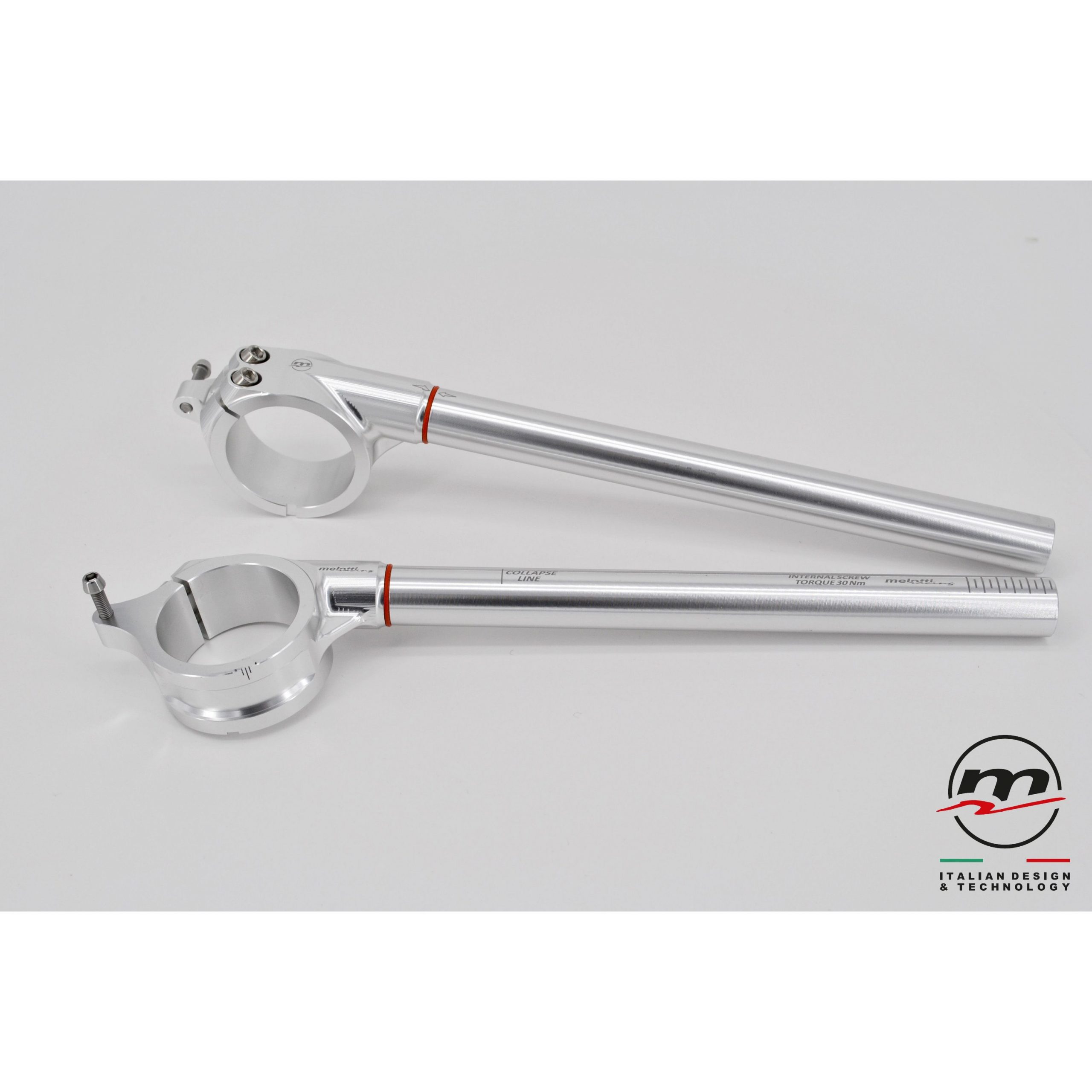 Melotti Racing Billet GP Racing Clip-On Set (50, 51, 52, 53)
