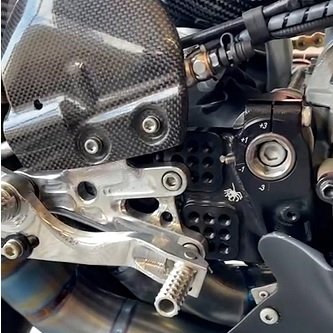 Spider Ducati Panigale V4 V4S V4R SBK Rearsets with Side Frame Plates - Image 2