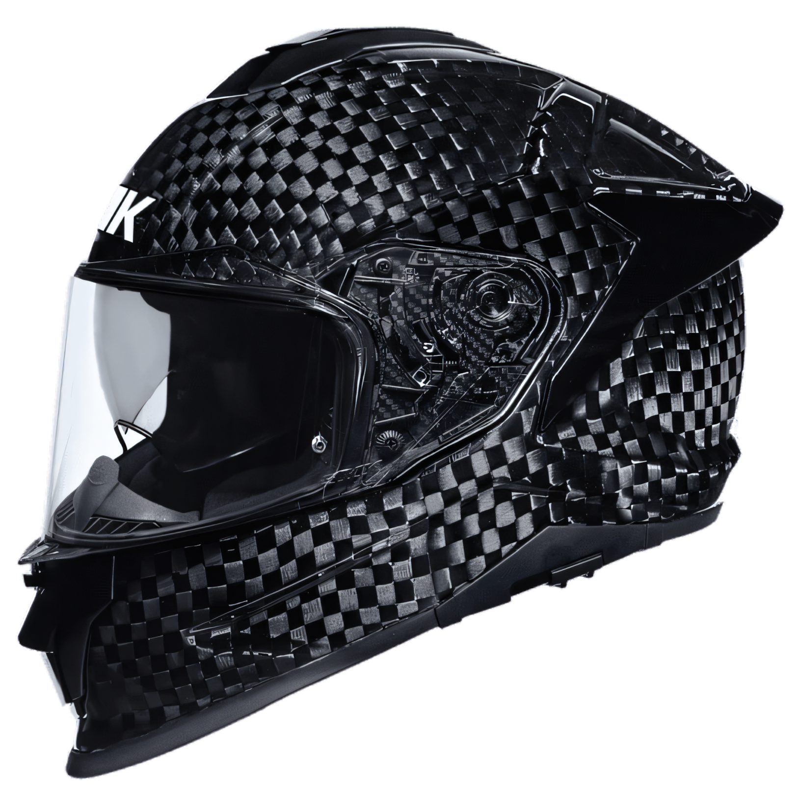 SMK Titan Carbon helmet gloss