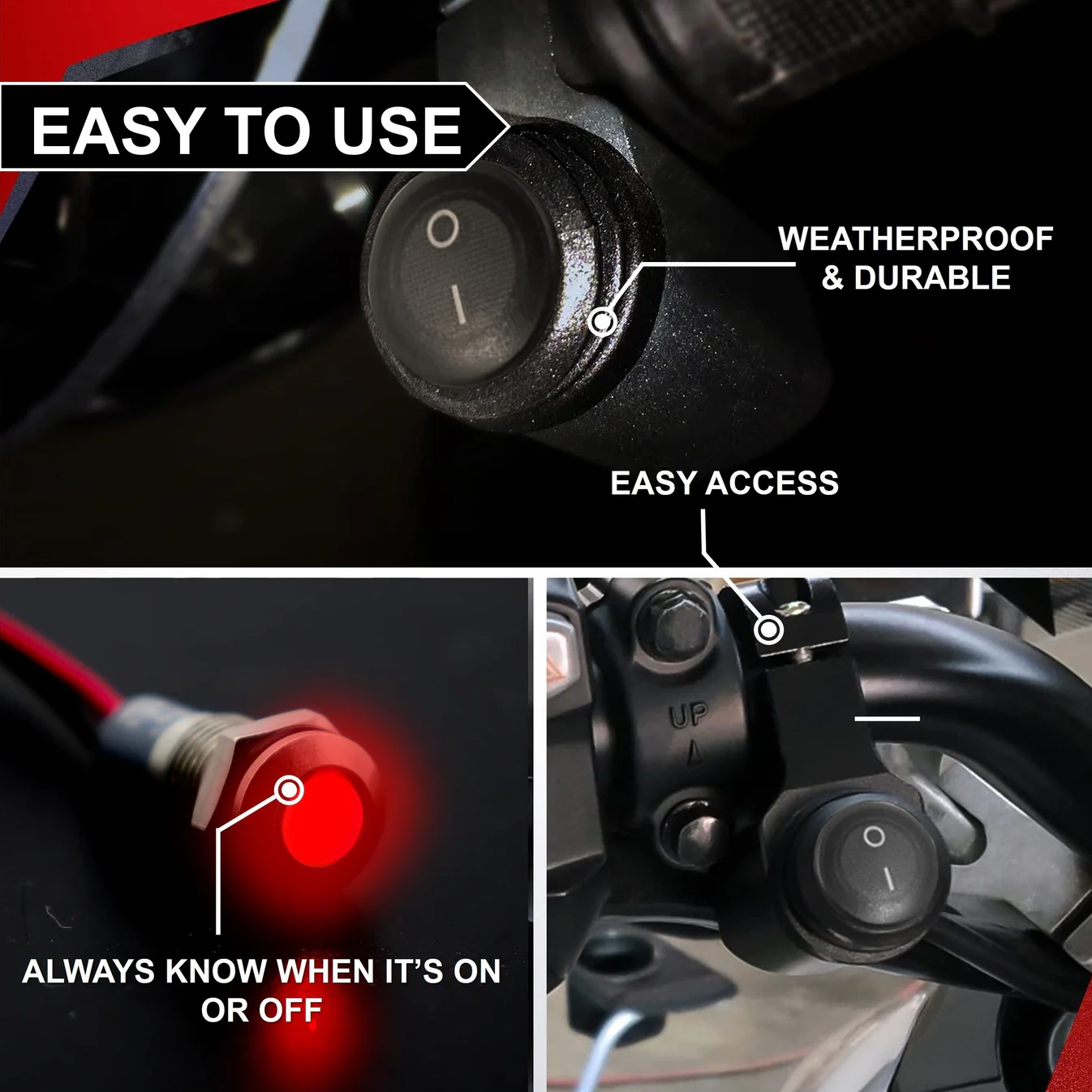 Blackout Plate Cover - EU Motorcycle Universal (210mm x 143mm) - Image 4