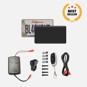 motorcycle license plate hider