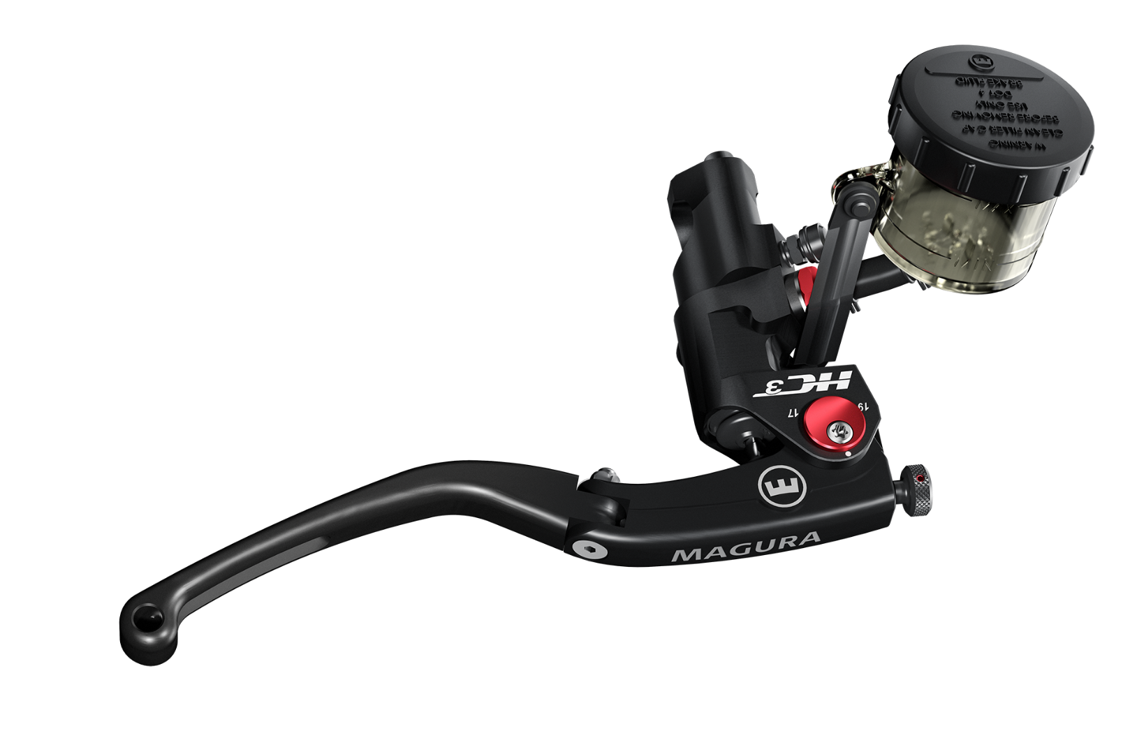 Magura HC3 radial clutch master cylinder for increased clutch performance