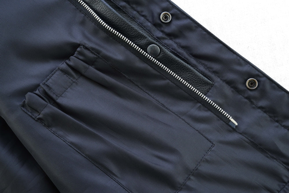 Concealed Snap Closure, Without Collar & Hidden Zipper - Image 9