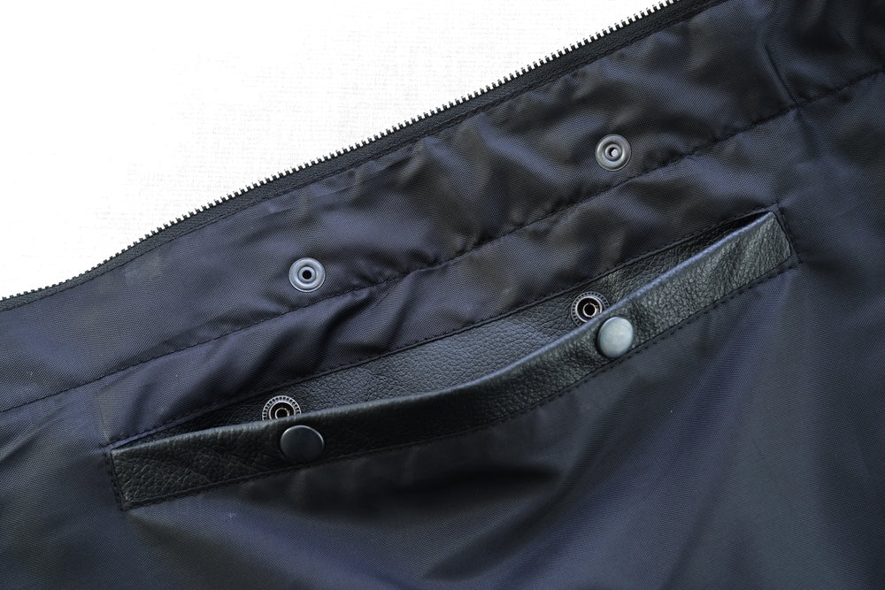 Concealed Snap Closure, Without Collar & Hidden Zipper - Image 10