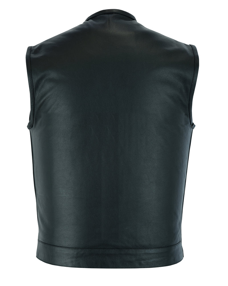 Concealed Snap Closure, Without Collar & Hidden Zipper - Image 12