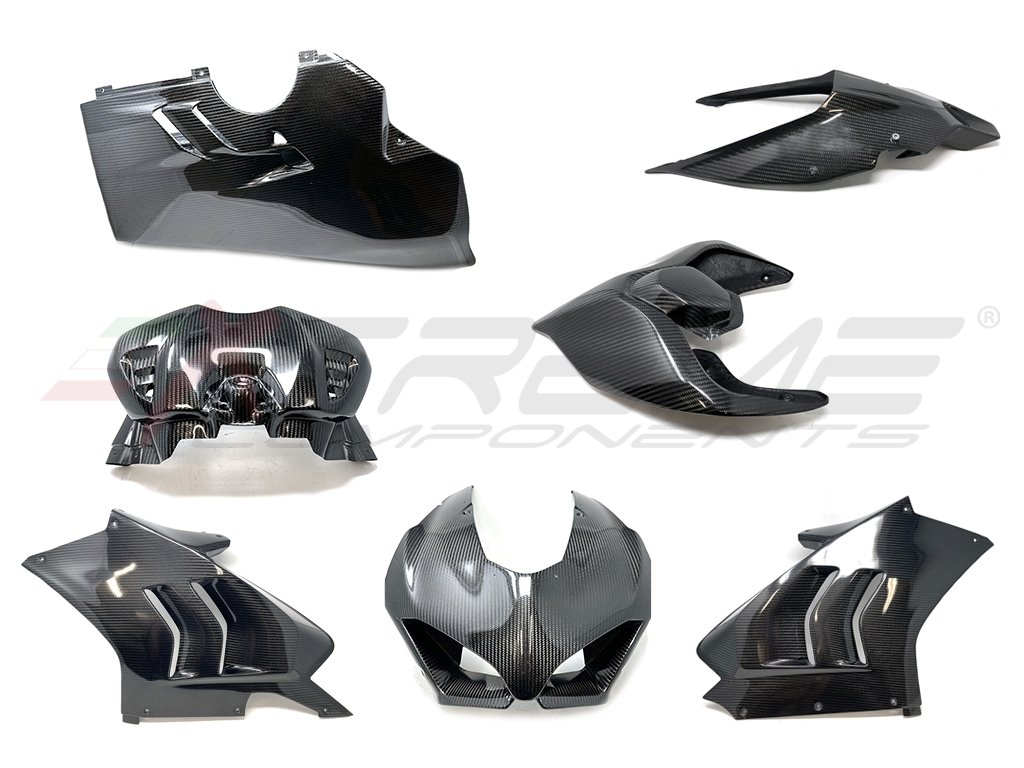 Full Carbon Fiber race fairings for Ducati Panigale V4 /S/ R (2021-2024)